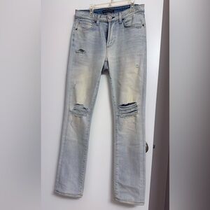 Monfrere Light Blue Greyson Skinny Jeans - 30 Waist